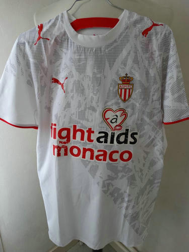 maillots as monaco fc exterieur 2006-2007 rétro