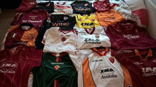 maillots as rome particulier 1995-2006 pas cher