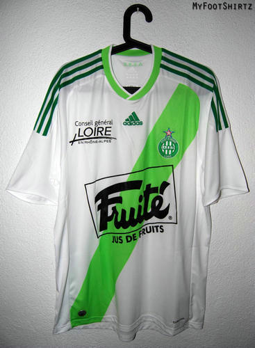 maillots as saint-étienne exterieur 2009-2010 rétro