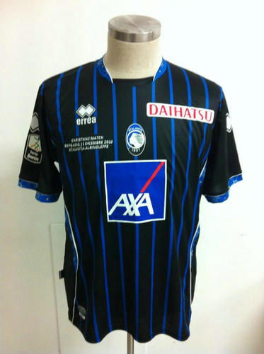 maillots atalanta bergame domicile 2010-2011 rétro