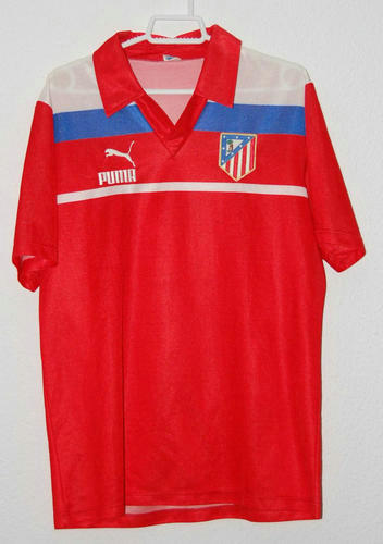 maillots atlético de madrid exterieur 1983-1984 pas cher