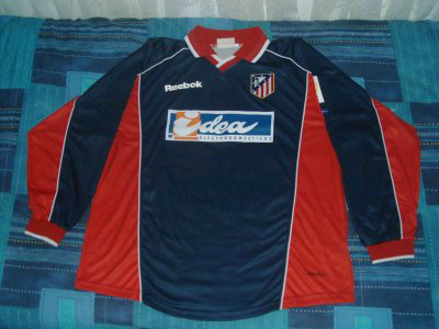 maillots atlético de madrid exterieur 2000-2001 pas cher