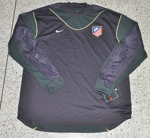 maillots atlético de madrid gardien 2003-2004 rétro