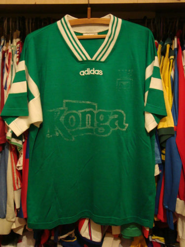 maillots atlético nacional domicile 1995 rétro