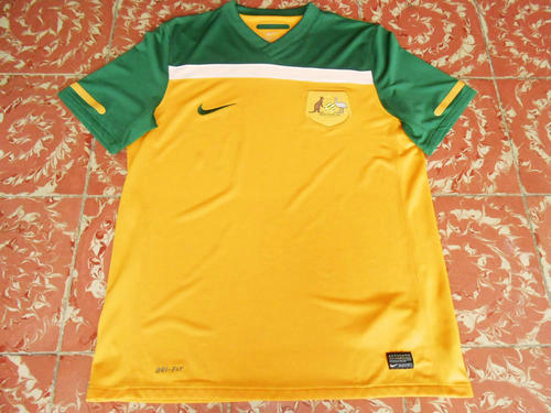 maillots australie domicile 2010-2012 rétro