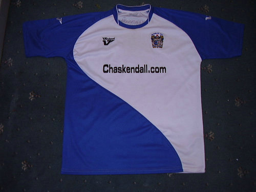 maillots barrow afc domicile 2010-2011 rétro