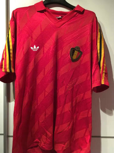 maillots belgique domicile 1986-1987 pas cher