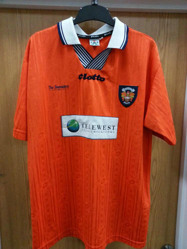 maillots blackpool fc domicile 1997-1999 pas cher