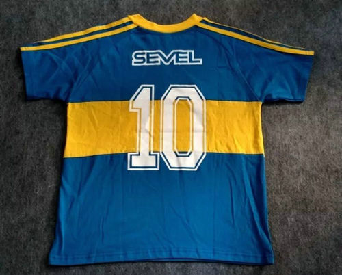 maillots boca juniors domicile 1989-1990 rétro