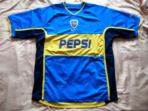 maillots boca juniors domicile 2002 rétro