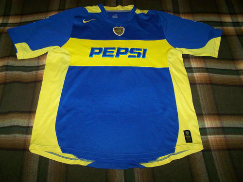 maillots boca juniors domicile 2004-2005 rétro