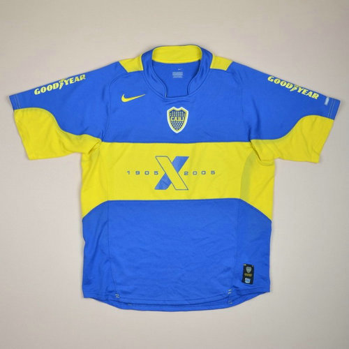 maillots boca juniors domicile 2005 rétro