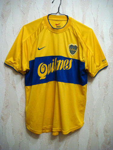 maillots boca juniors exterieur 2000 rétro