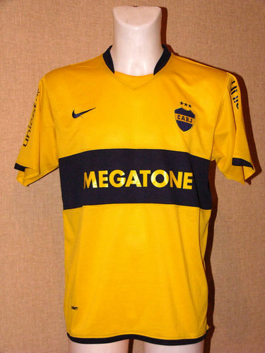 maillots boca juniors exterieur 2008-2009 rétro