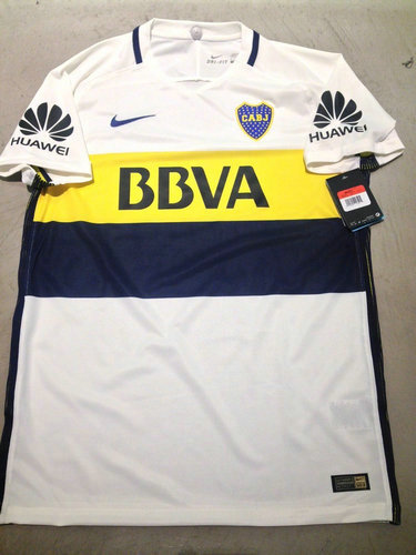 maillots boca juniors exterieur 2016-2017 rétro