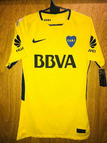 maillots boca juniors exterieur 2017-2018 rétro