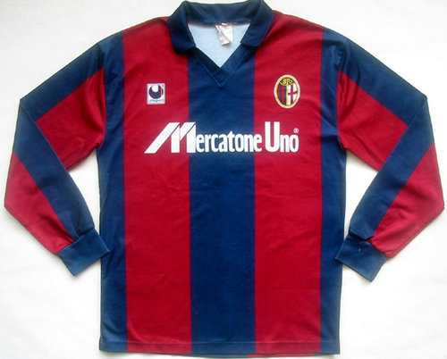 maillots bologne fc domicile 1989-1990 pas cher