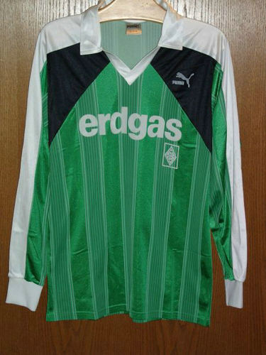 maillots borussia mönchengladbach exterieur 1987-1989 pas cher