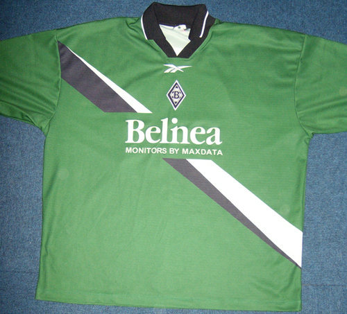 maillots borussia mönchengladbach exterieur 1999-2000 rétro