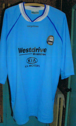 maillots braintree town exterieur 2005-2006 rétro