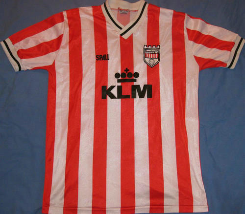 maillots brentford fc domicile 1986-1988 rétro