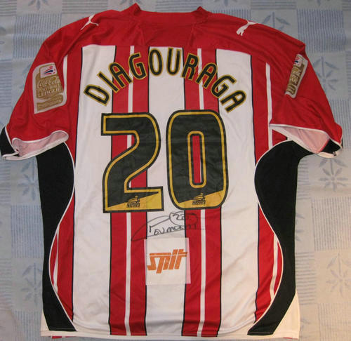 maillots brentford fc domicile 2009-2010 rétro