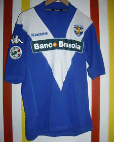 maillots brescia calcio domicile 2008-2009 rétro