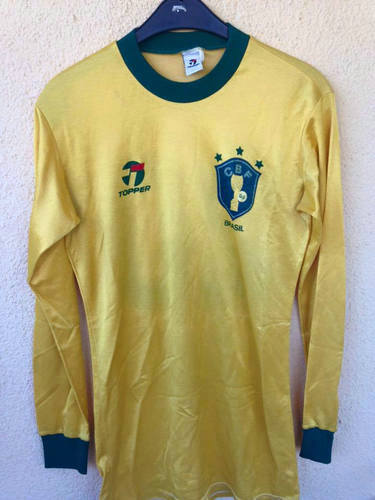 maillots brésil domicile 1982-1985 rétro