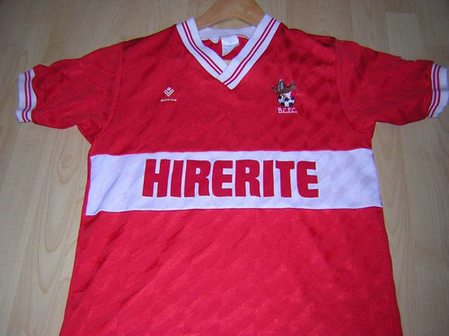 maillots bristol city fc domicile 1986-1988 rétro