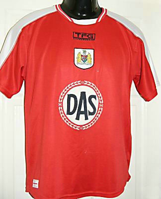 maillots bristol city fc domicile 2003-2004 rétro