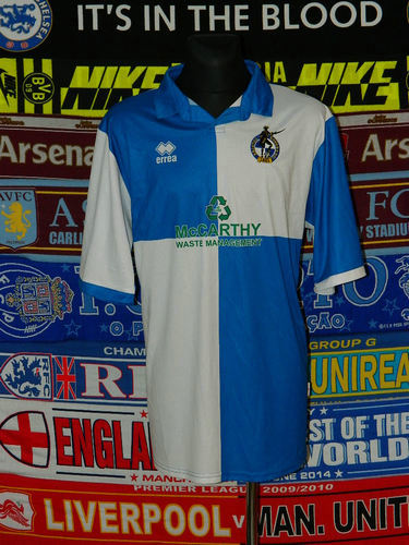 maillots bristol rovers domicile 2011-2012 rétro