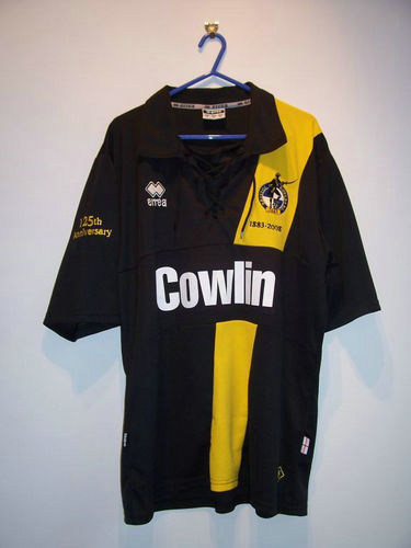 maillots bristol rovers particulier 2008-2009 rétro