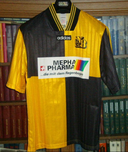 maillots bsc yb domicile 1996-1997 rétro