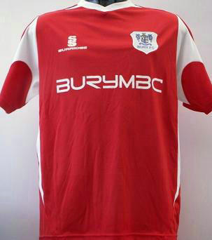 maillots bury fc exterieur 2007-2008 rétro