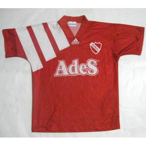 maillots ca independiente domicile 1992-1993 pas cher