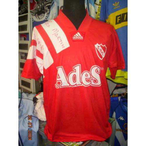 maillots ca independiente domicile 1992-1993 pas cher