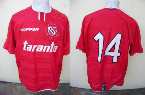 maillots ca independiente domicile 2002-2003 pas cher