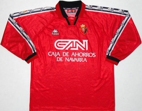 maillots ca osasuna domicile 1997-1998 rétro