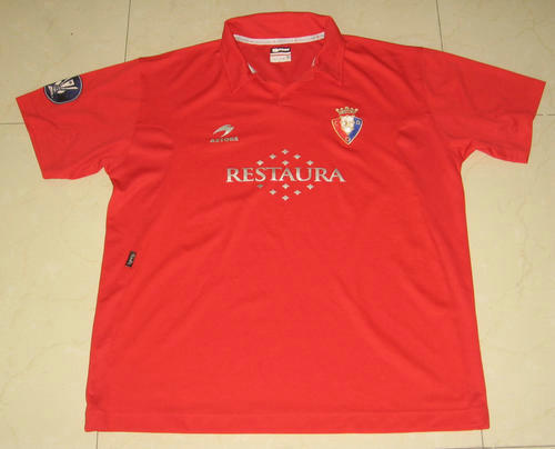 maillots ca osasuna domicile 2006-2007 rétro