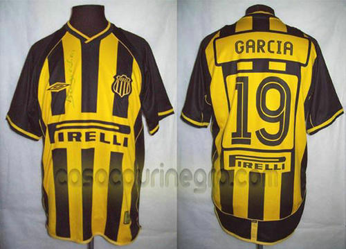 maillots ca penarol domicile 2004 rétro