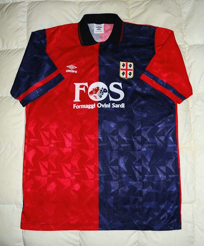 maillots cagliari calcio domicile 1991-1992 pas cher