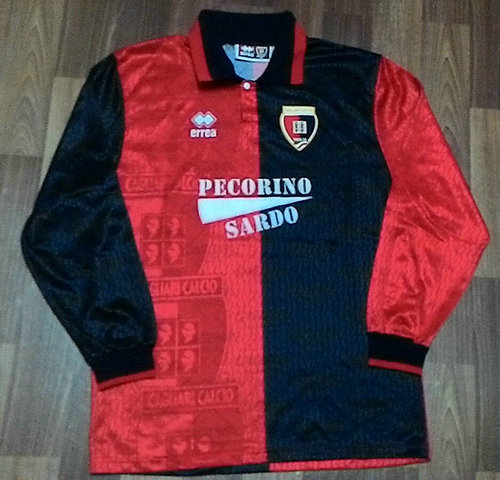 maillots cagliari calcio domicile 1994-1995 pas cher