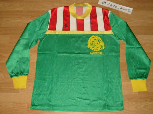 maillots cameroun domicile 1985 rétro