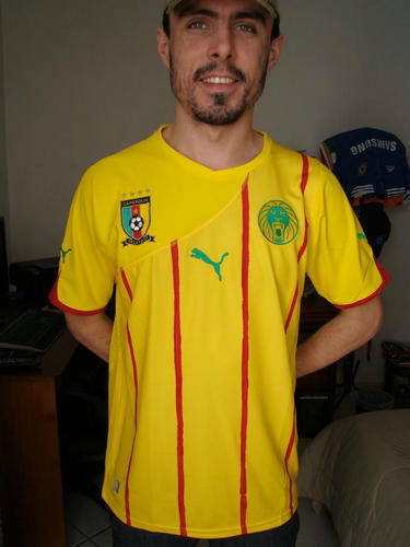 maillots cameroun exterieur 2010-2011 rétro