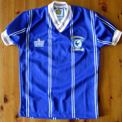 maillots cardiff city domicile 1987-1988 pas cher