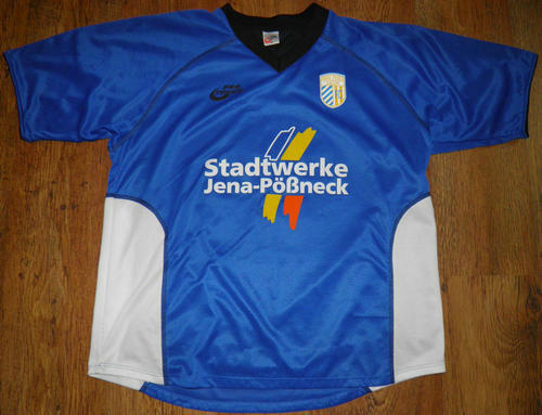 maillots carl zeiss iéna exterieur 2003-2004 pas cher