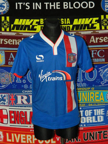 maillots carlisle united fc domicile 2015-2016 rétro