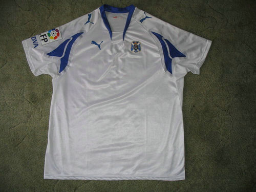 maillots cd tenerife domicile 2007-2008 rétro