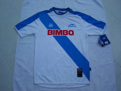 maillots cf puebla domicile 2000 rétro