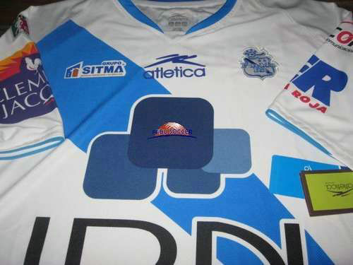 maillots cf puebla domicile 2007-2008 rétro